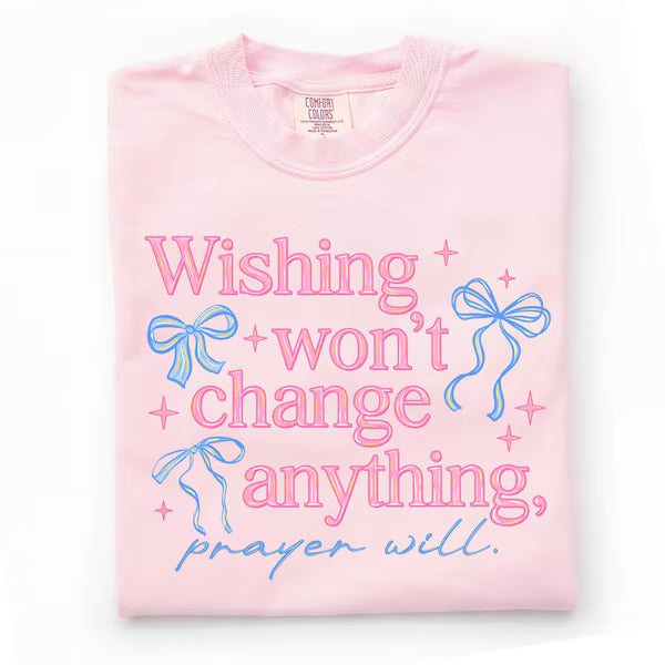 Wishing Won't Change Anything Faith DTF Print