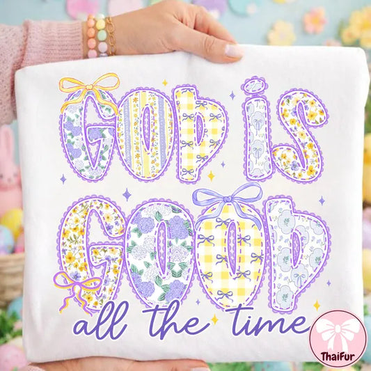 God is Good Faith DTF Transfer
