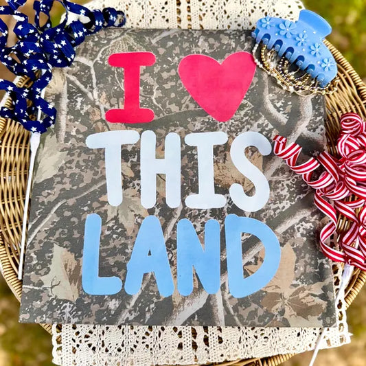 Love This Land July 4th DTF Transfer