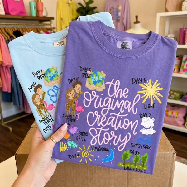 The Original Creation Story Faith DTF Transfer