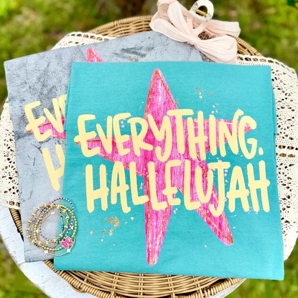 Everything Hallelujah Faith DTF Transfer