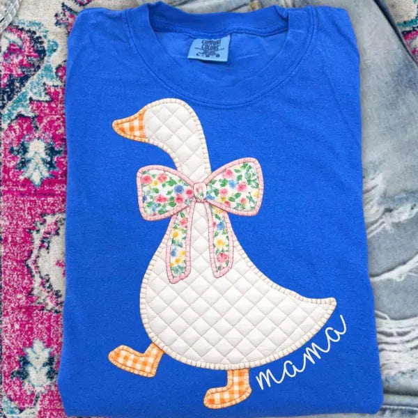Patchwork Mama Goose Mama DTF Print