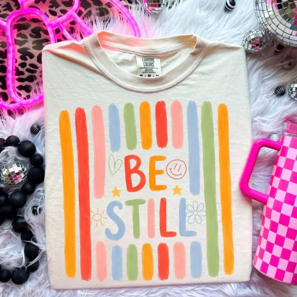 Be Still Striped Faith DTF Print
