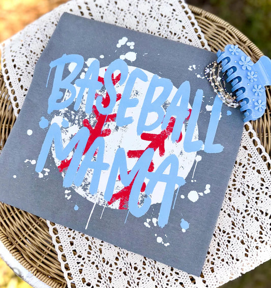 Baseball Mama DTF Transfer