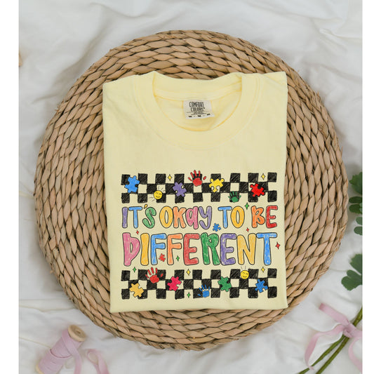 It's Okay to be Different Autism Awareness DTF Transfer