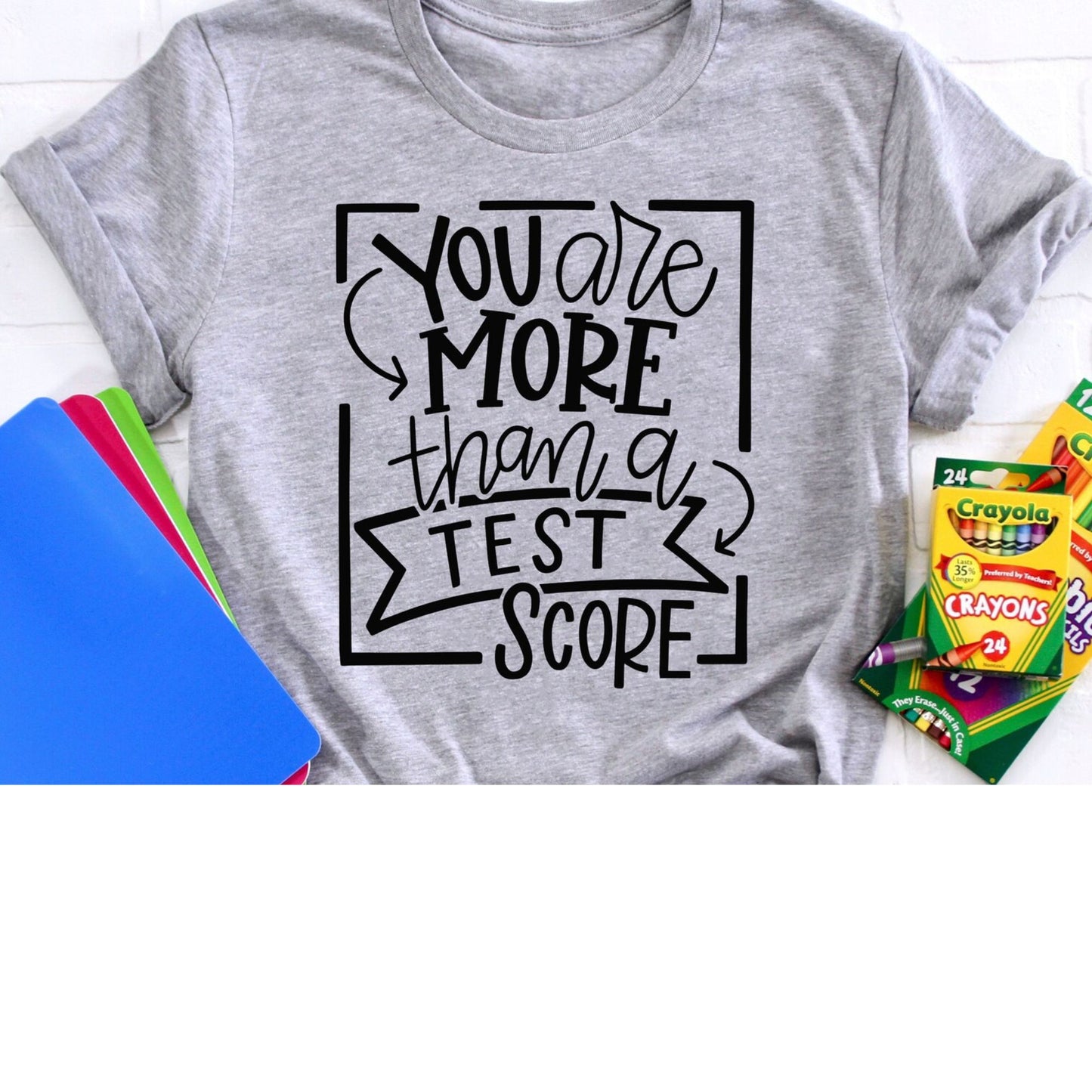 You Are More Than a Test Score School DTF Transfer