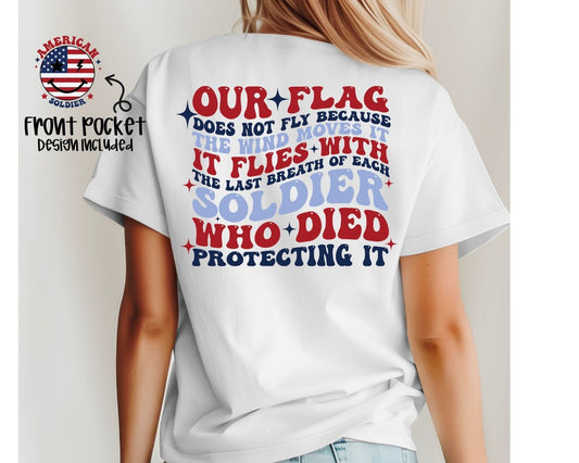American Soldier July 4th DTF Transfer
